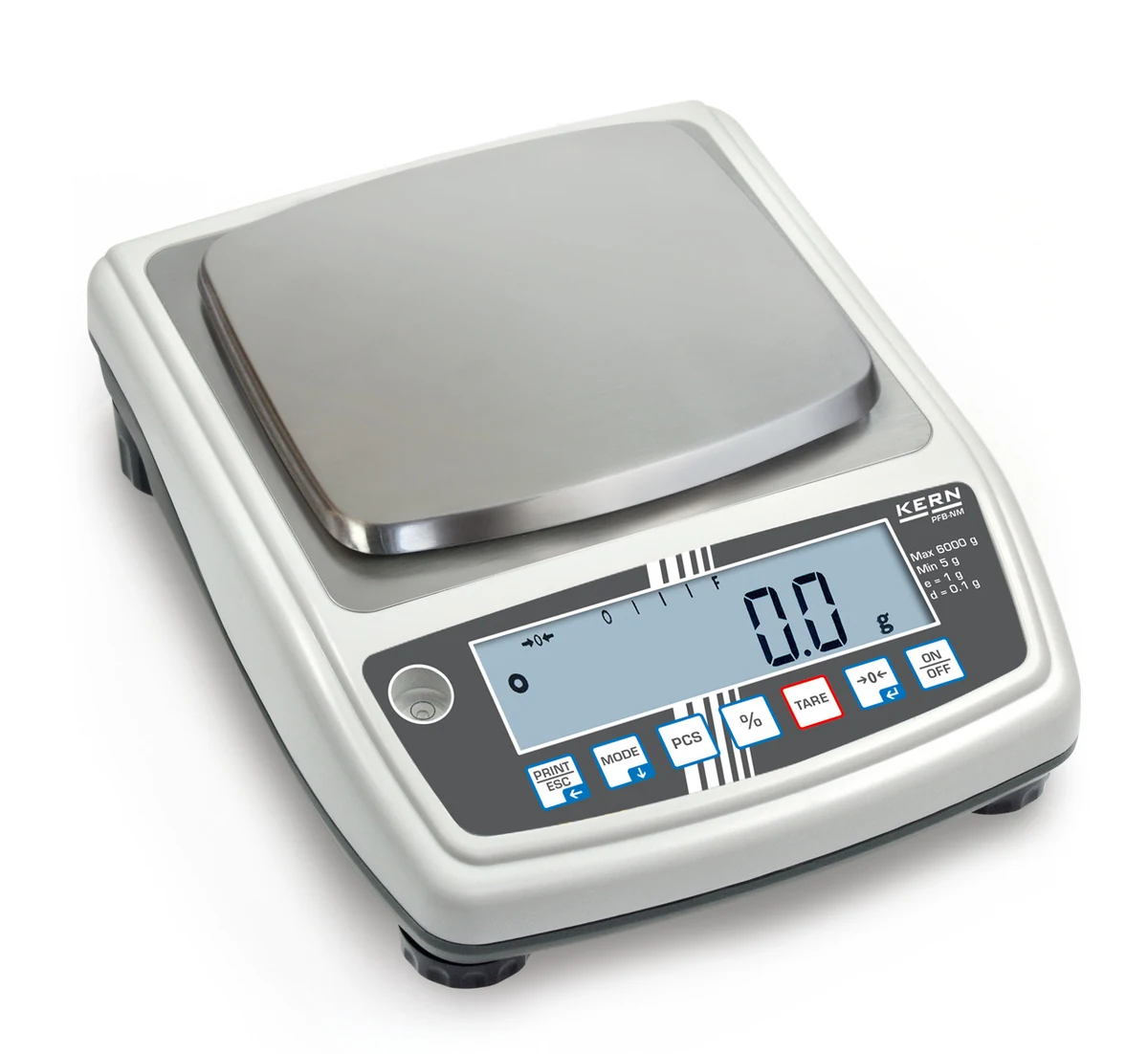 PFB 6000-1 - KERN PFB 6000-1 — Endüstriyel Teraziler · 0,1 g