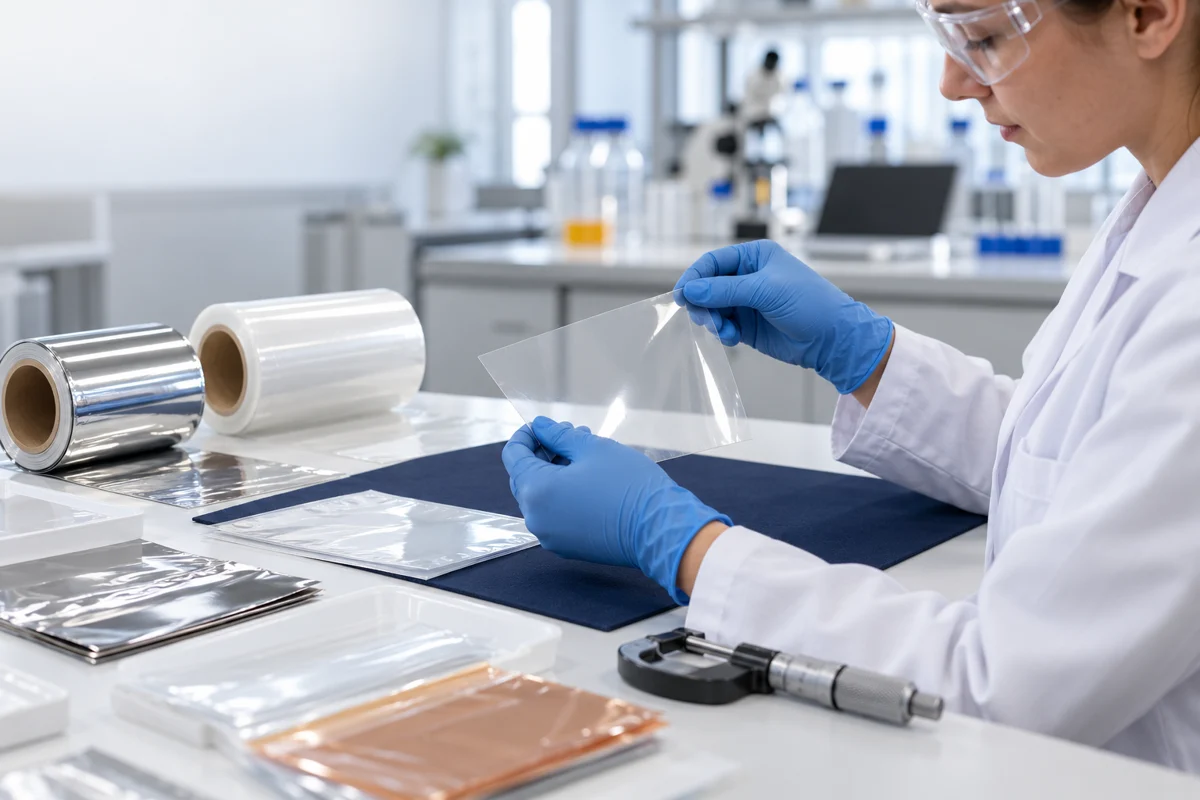 Görseli büyüt Laboratuvarda numune hazırlama görseli